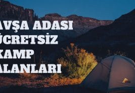 Avşa Adası Ücretsiz Kamp Alanları 2026