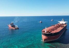 Bozcaada’da Karaya Oturan Gemi İçin Kurtarma Operasyonu Başarıyla Tamamlandı