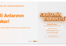 Garantili Cep ile Garantili Yenilenmiş Cep Telefonu Güvencesi